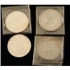 Image 2 : Lot of 4 Morgan Silver Dollars