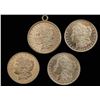 Image 1 : Lot of 4 Morgan Silver Dollars