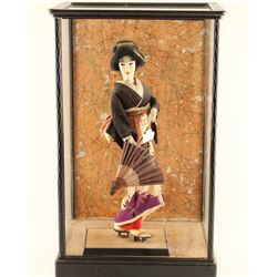 Geisha Doll in Shadowbox