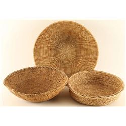 Lot of 3 Baskets