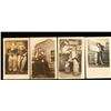 Image 1 : Lot of 4 Old West Photo Postcards