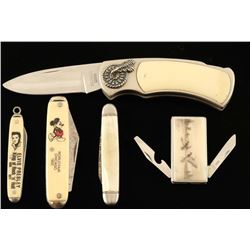 Lot of 5 Pocket Knives