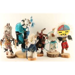 Lot of 6 Kachinas