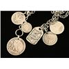 Image 2 : Lot of 2 Sterling Silver Coin Necklaces