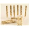 Image 2 : Lot of 11 Vials of Gold Flakes