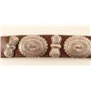 Image 3 : Belt with Conchos & Butterflies