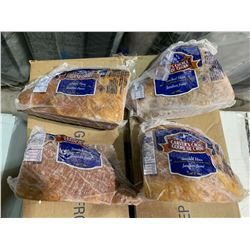 Lot of Carver's Choice Smoked Ham (4 count)