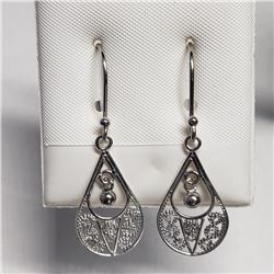 Silver Earrings, Suggested Retail Value $40