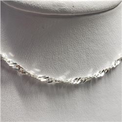 Silver Necklace, Suggested Retail Value $100