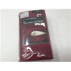 Smoothweave Twin Tailored Bedskirt