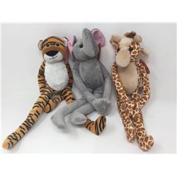 Lot of Assorted Plush Animals