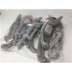 Lot of Plush Elephants - 18 inch (6)