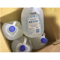Lot of Ice River Distilled Water (4 x 4L)