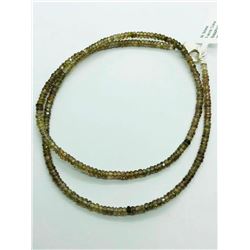 Silver Sapphire(FANCY COLOR, 34ct) Necklace (~weight 6.65g), Appraised Retail $550 (Estimated Sellin