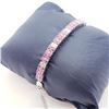 Image 2 : Silver 120 Ruby(6ct) Bracelet (~length 18cm) (~weight 17.3g), Insurance Value $1900 (Estimated Selli