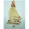 Image 2 : Rgss Freshwater Pearl With Crystal Pendant Necklace, Insurance Value $680 (Estimated Selling Price f