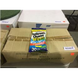 Case ofPowerHouseBathroom Cleaner Wipes (24/30ct)