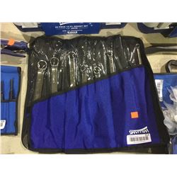 Williams 9 P standard open end wrench set