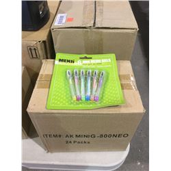 Case ofMenji6 Mini Neon Gels (24ct)