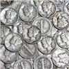 Image 1 : 80 Total US Silver Dimes 1916 to 1964 All Mixed