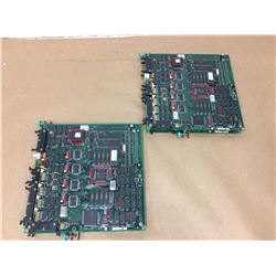 (2) KAWASAKI CCPC0039 w/ CCPC0038 Circuit Boards