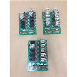 (3) Okuma E3900-596-002 & E3900-596-001-B Relay Circuit Board