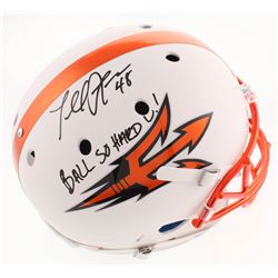Terrell Suggs Signed Arizona State Sun Devils Full-Size Helmet Inscribed "Ball So Hard U!" (Radtke C