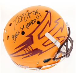 Terrell Suggs Signed Arizona State Sun Devils Full-Size Helmet Inscribed "Ball So Hard U!" (Radtke C