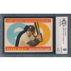 1960 Topps #565 Roger Maris AS (BCCG 9)