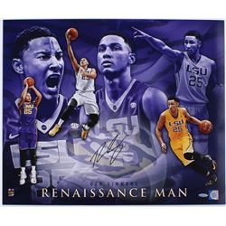 Ben Simmons Signed LSU Tigers "Renaissance Man" 20x24 Photo (UDA COA)