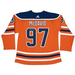 Connor McDavid Signed Edmonton Oilers Jersey (UDA COA)