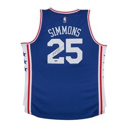 Ben Simmons Signed Philadelphia 76ers Jersey (UDA COA)