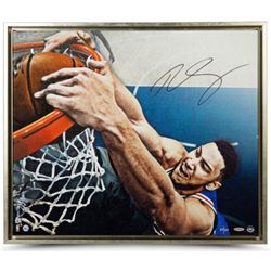Ben Simmons Signed Philadelphia 76ers "Jam" Limited Edition 20x24 Custom Framed Photo (UDA COA)
