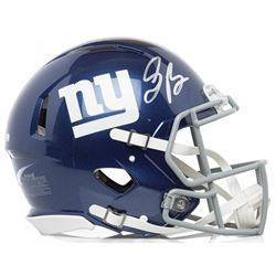 Saquon Barkley Signed Giants Full-Size Speed Helmet (Panini COA)