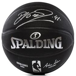 Dirk Nowitzki Signed Spalding Basketball (Panini COA)