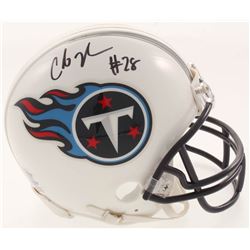 Chris Johnson Signed Tennessee Titans Mini-Helmet (Beckett COA)