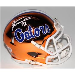 Jevon Kearse Signed Florida Gators Chrome Speed Mini-Helmet (Beckett COA)