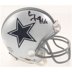 Connor McGovern Signed Dallas Cowboys Mini Helmet (JSA COA)