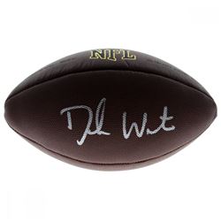 Deshaun Watson Signed NFL Football (Beckett COA)