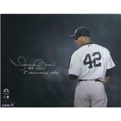 Mariano Rivera Signed New York Yankees 16x20 Limited Edition Photo Inscribed "HOF 2019"  "1st Unanim