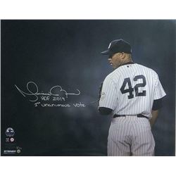 Mariano Rivera Signed New York Yankees 16x20 Limited Edition Photo Inscribed "HOF 2019"  "1st Unanim