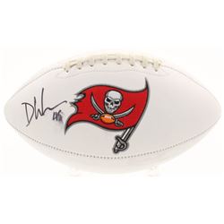 Devin White Signed Tampa Bay Buccaneers Logo Football (Beckett COA)