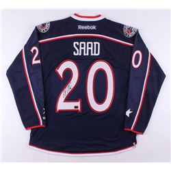 saad blue jackets jersey