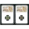 Image 1 : Lot of (2) Alexander III "The Great" 336-323 B.C. Kingdom of Macedon Ancient Greek Coins - Mosaic La
