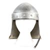 Image 2 : Five tin helmets used in The Adventures of Robin Hood (1938) and The Black Arrow (1948), largest 24c