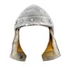 Image 3 : Five tin helmets used in The Adventures of Robin Hood (1938) and The Black Arrow (1948), largest 24c