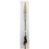 Image 1 : The Mummy Returns (2001) Prop spear from the movie starring Brendan Fraser, with call sheet and memo