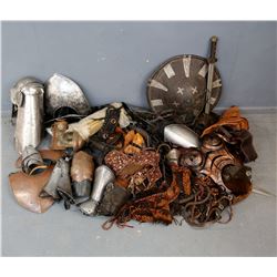 Quantity of production made costume armour.