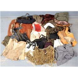 Quantity of predominately Legend of the Seeker, Hercules/Xena and Shed 11 costumes and costume acces