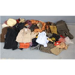 Quantity of production costumes and costume accessories.